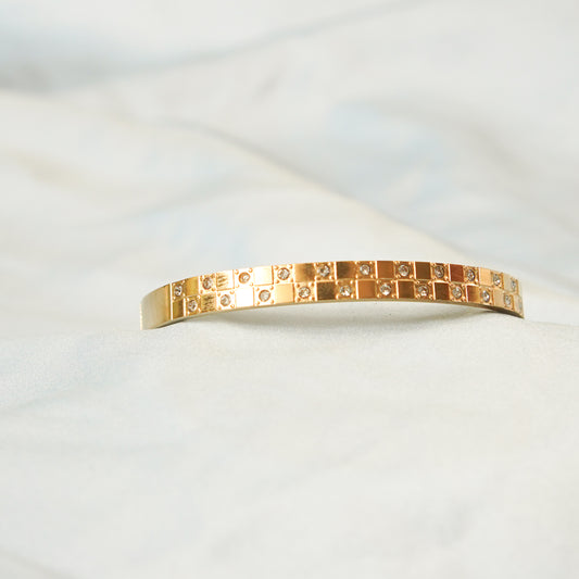 Cubic Zirconia Detailing Bangle