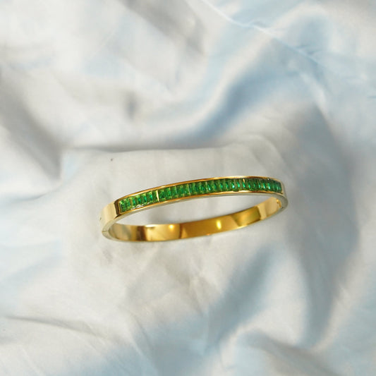 Emerald Embrace Bangle