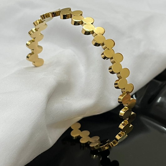 Aesthetic Adjustable Cuff Bangle