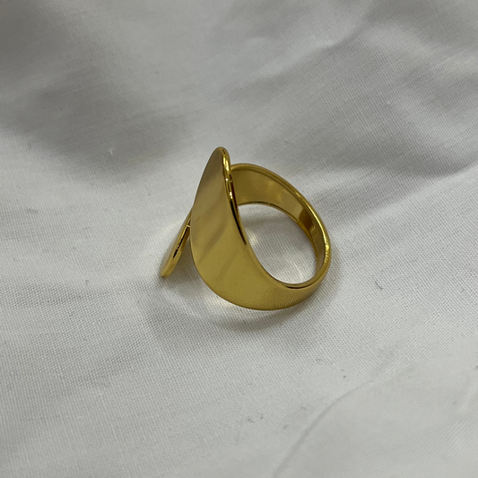 Leaf Themed Adjustable Ring