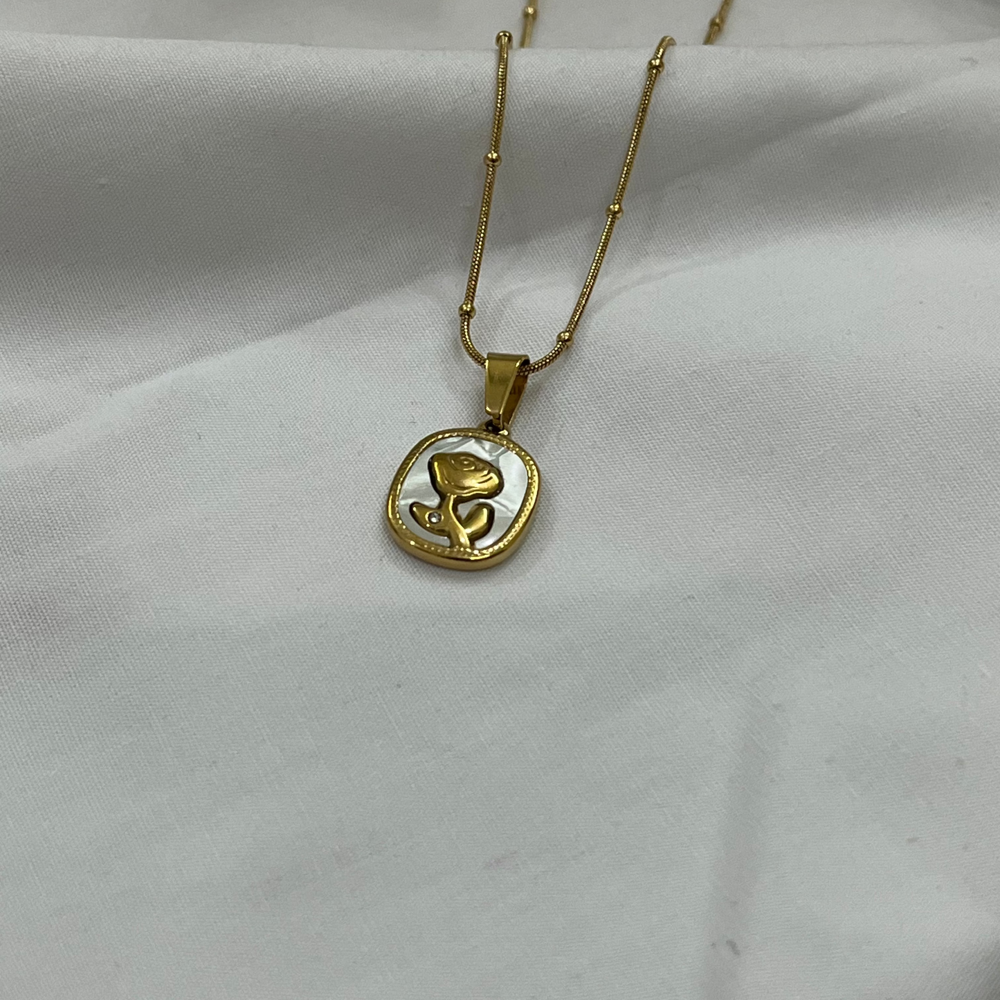 Floral Necklace 316L