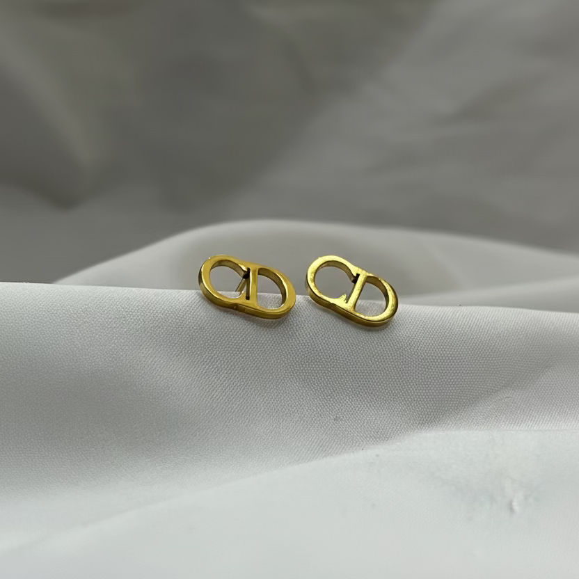 Christian Dior Stud Earrings 316L