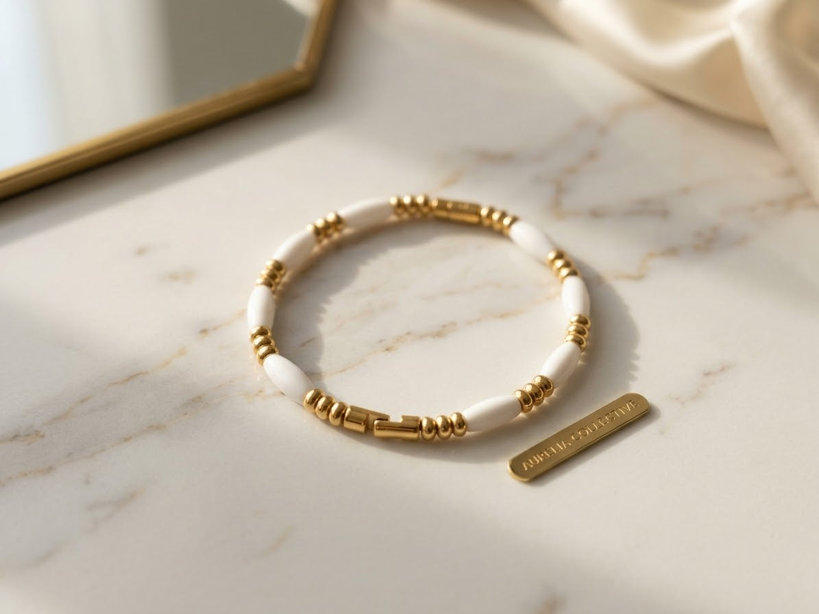 Modernist Art Deco Bangle
