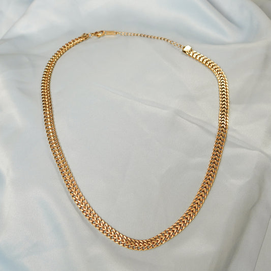 Flat Cuban Link Chain Necklace 316L