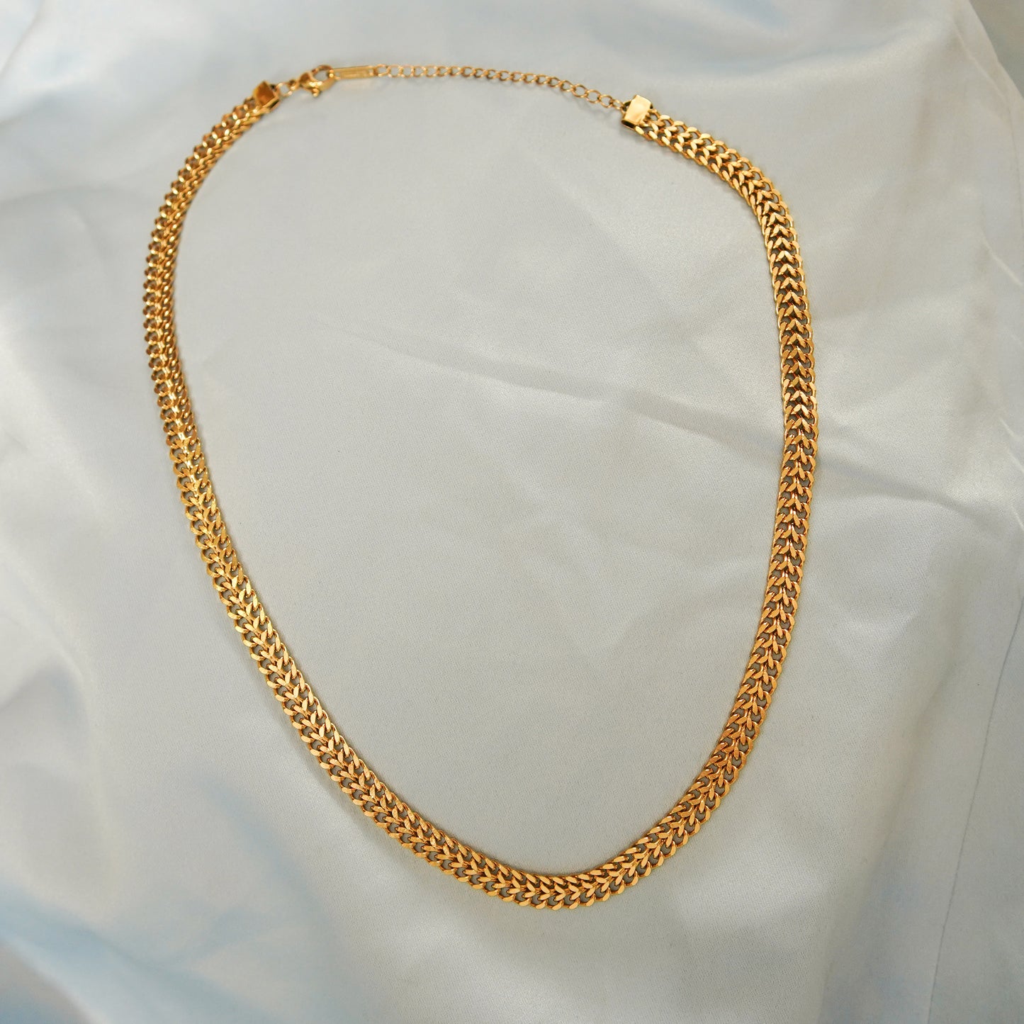 Flat Cuban Link Chain Necklace 316L