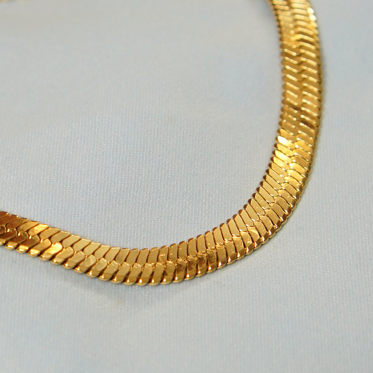 Herringbone Chain Bracelet 316L