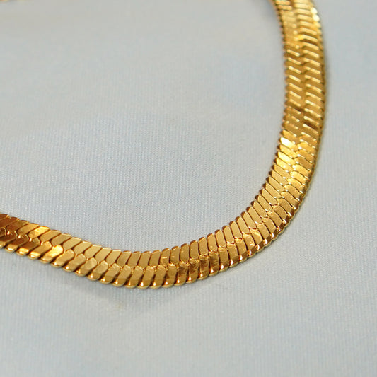 Herringbone Chain Bracelet 316L