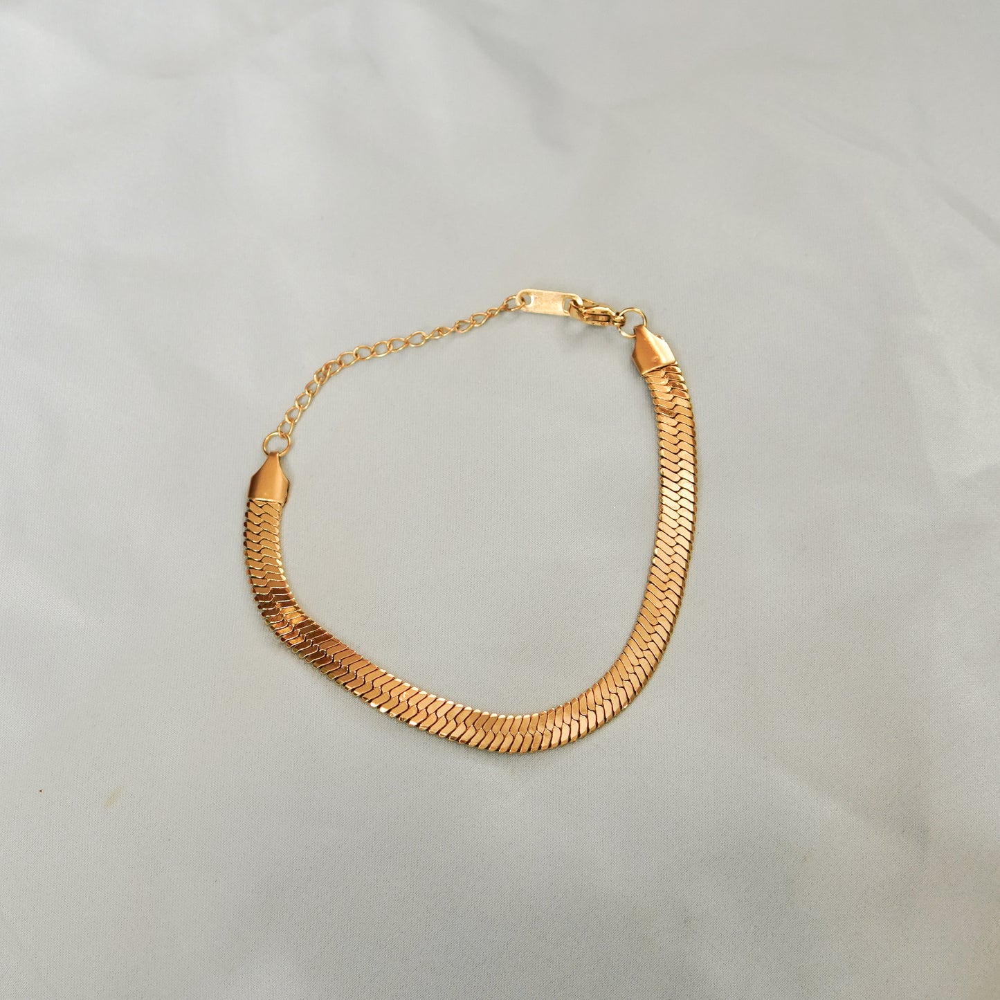 Herringbone Chain Bracelet 316L