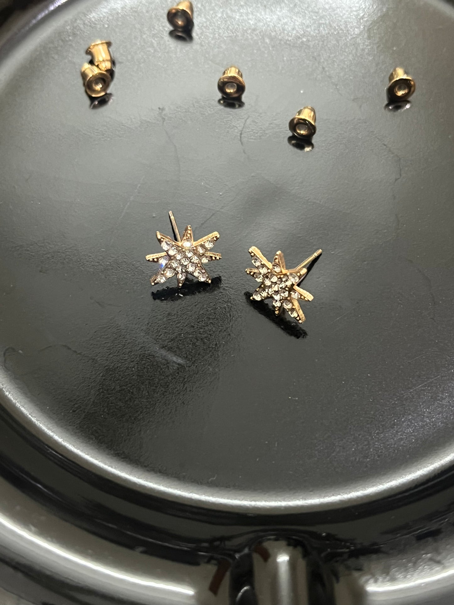 925 Pave Stud Earrings Set