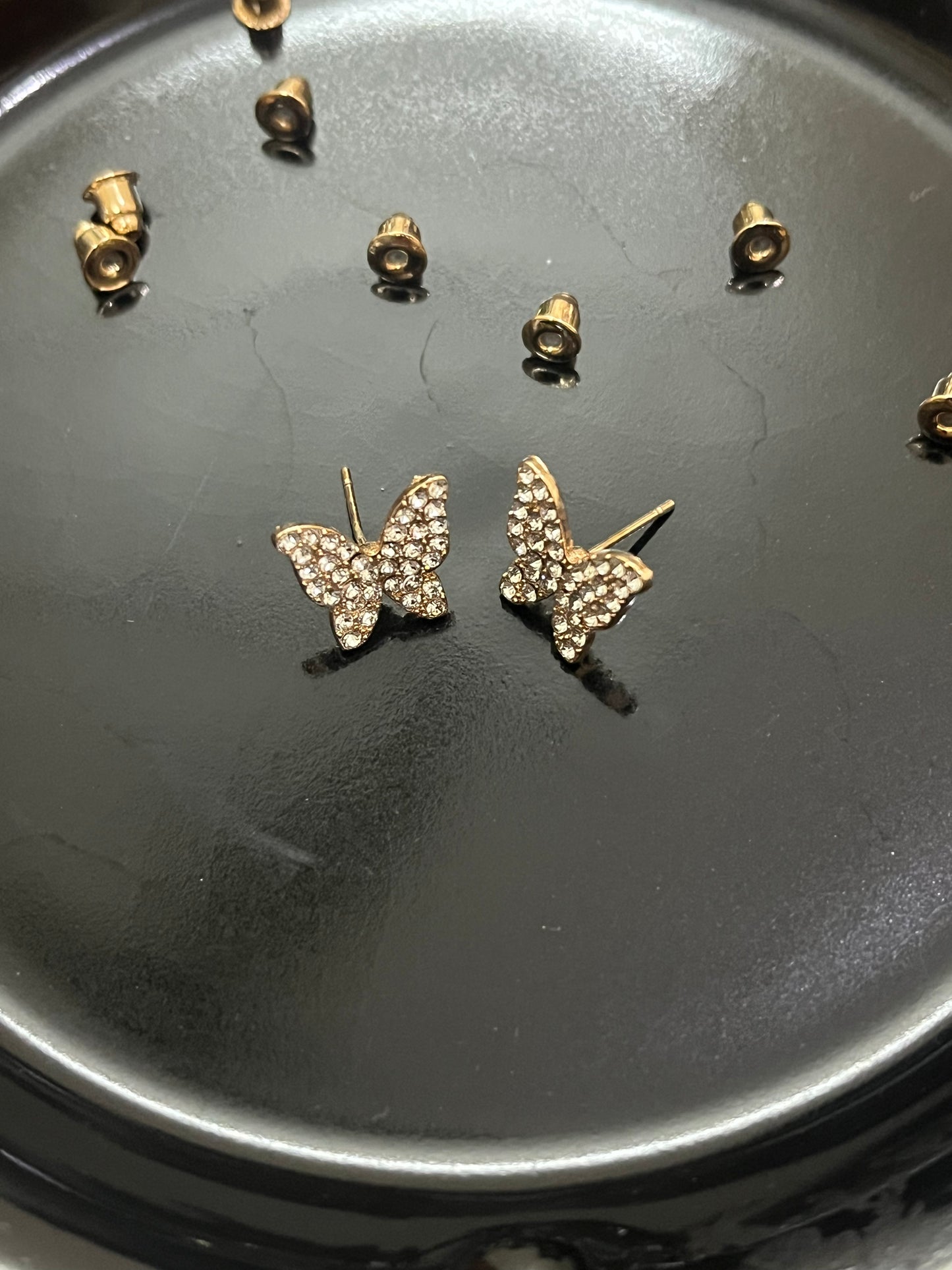 925 Pave Stud Earrings Set