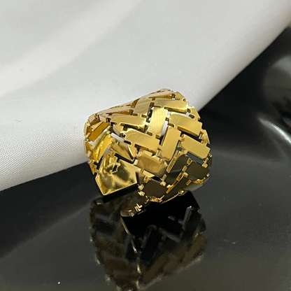Woven Adjustable Ring