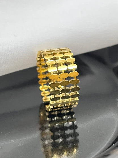 Beaded Adjustable Ring