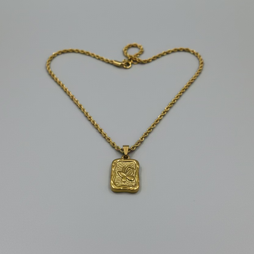Butterfly Pendant Necklace