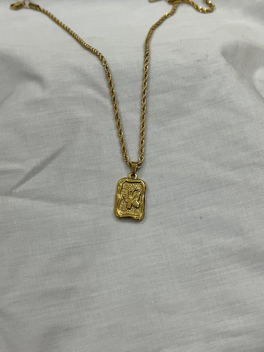 Butterfly Pendant Necklace