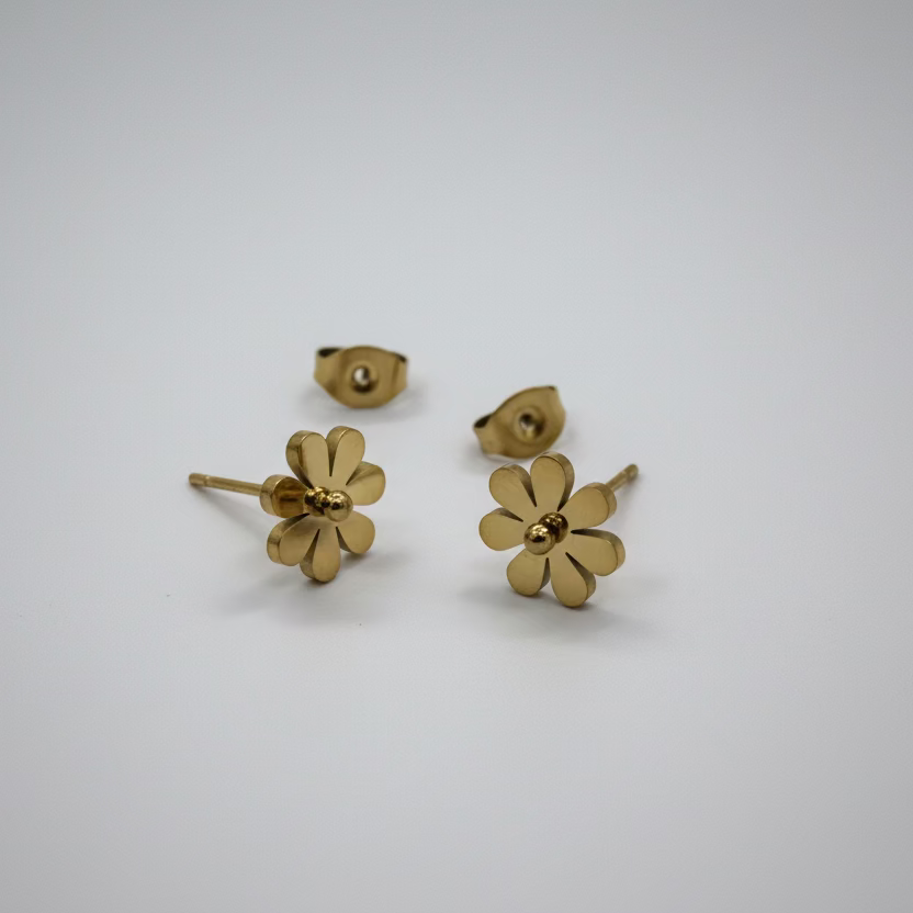 Flower Stud Earrings