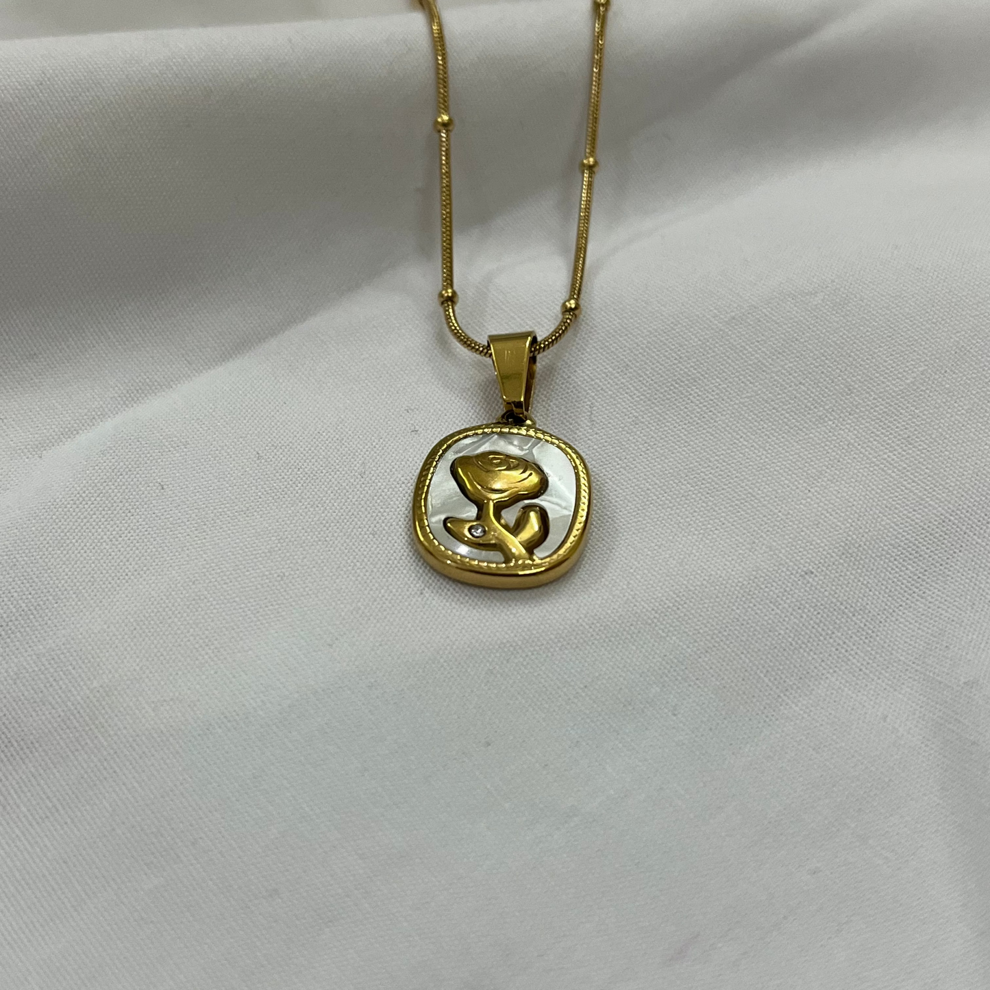 Floral Necklace 316L