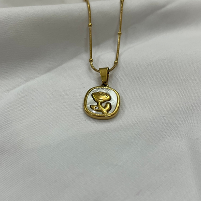 Floral Necklace 316L