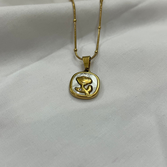 Floral Necklace 316L
