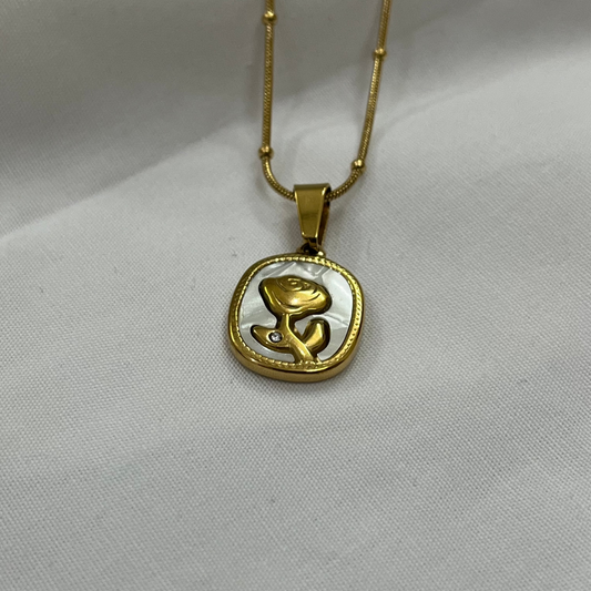 Floral Necklace 316L