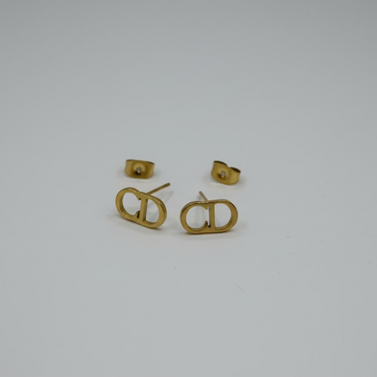 Christian Dior Stud Earrings 316L
