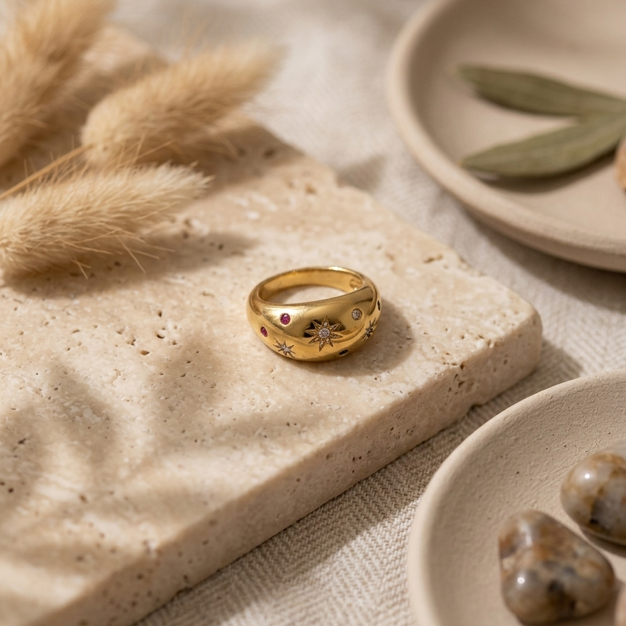 Star Dome Ring