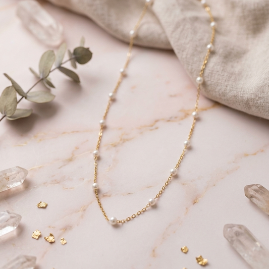 Pearls Chain Necklace