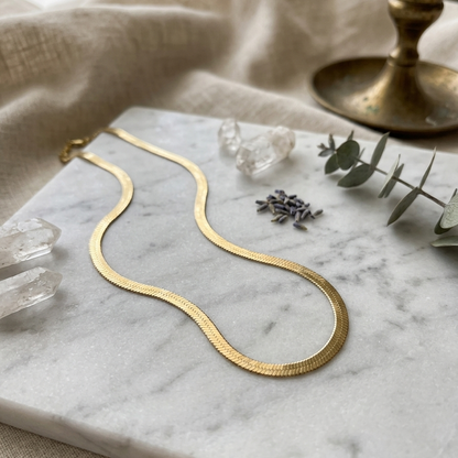 Herringbone Chain Necklace