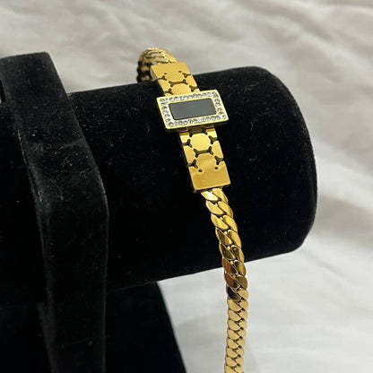 Noir Curb Bracelet