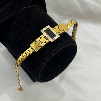 Noir Curb Bracelet